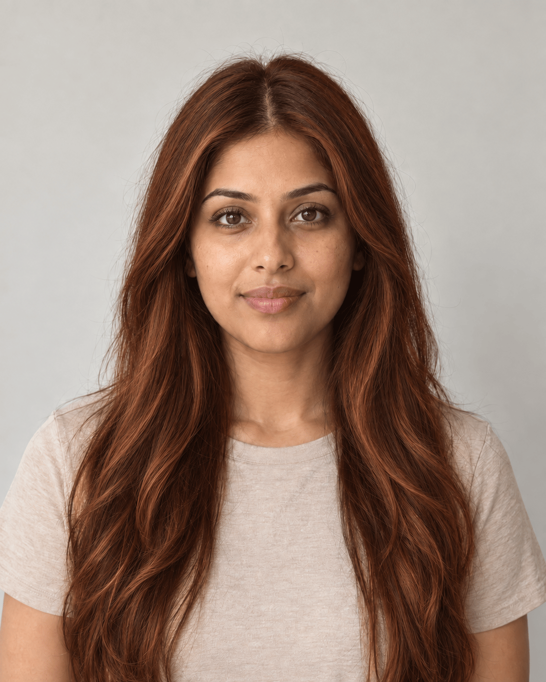 Spiced Auburn Copper — AI hairstyle reference