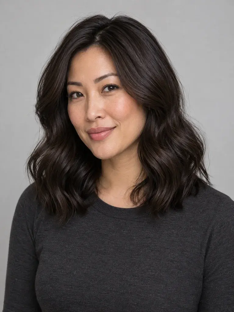 Rich Espresso Brown — AI hairstyle reference
