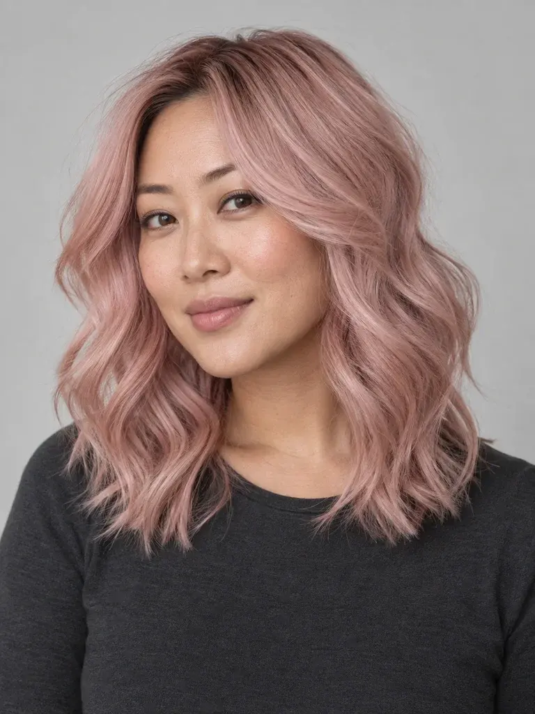 Cotton Candy Pastel Pink — AI hairstyle reference