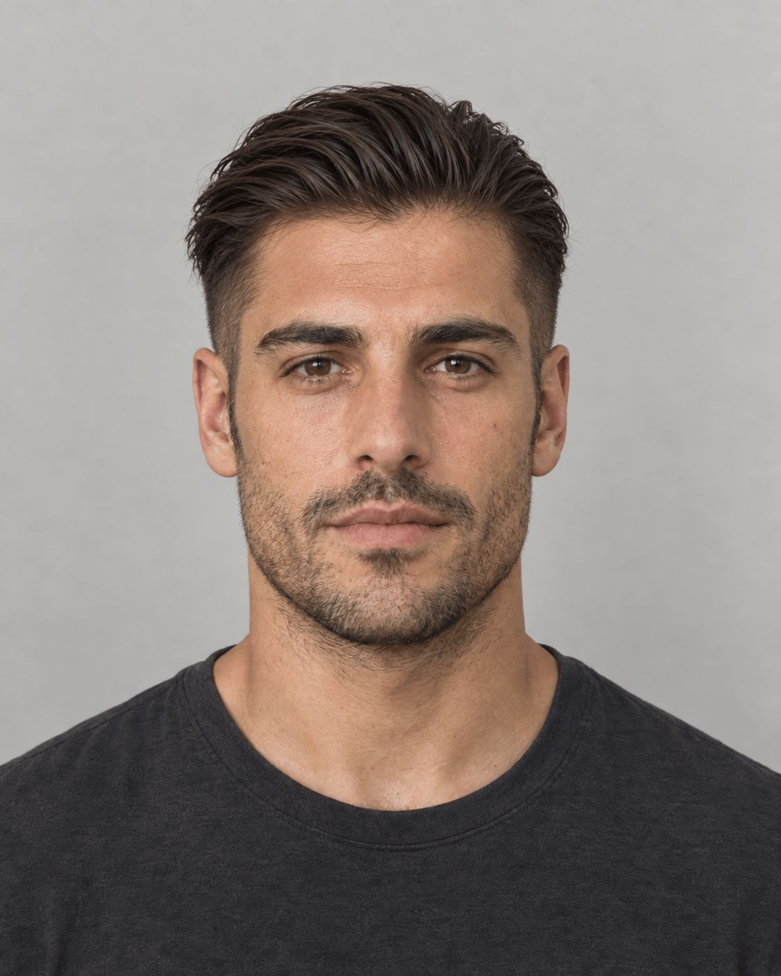 Slicked Back Undercut — AI hairstyle reference
